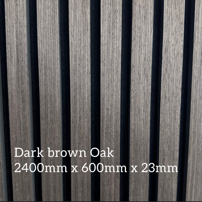 Slattherm™️ Acoustic Premium wooden wall Panels 2400mm x 600mm