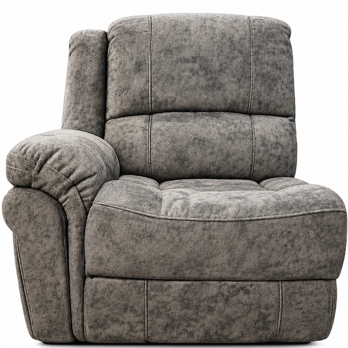 Infinity collection Left Hand electric recliner -Grey Fabric