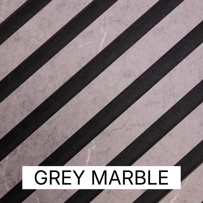 Premium Acoustic Wall Panels – Wooden Slatted Felt Back Panel 2400mm x 600mm (1.44m²)