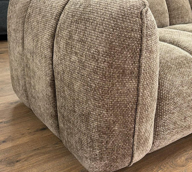 Mayfair 3 Seater & 2 Seater in Mocha fabric