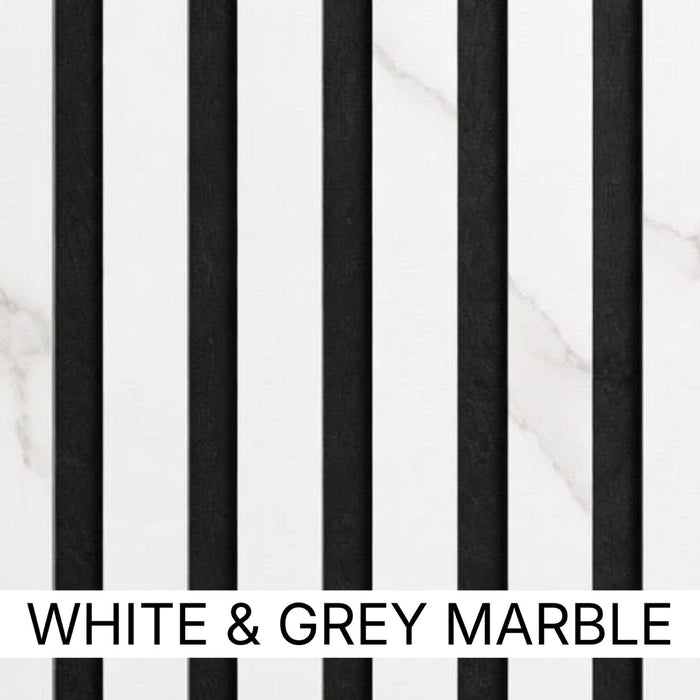 Premium Acoustic Wall Panels – Wooden Slatted Felt Back Panel 2400mm x 600mm (1.44m²)