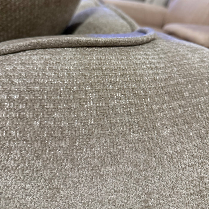 Pumpkin 3 Seater & 2 Seater in oatmeal fabric