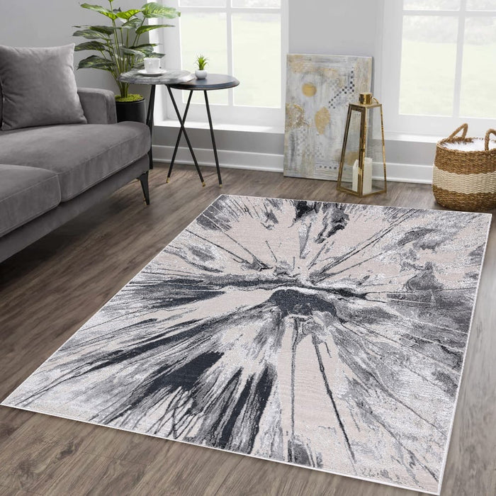Nevada 9789 Black Rug