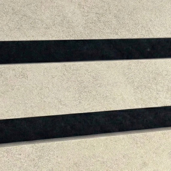 Concrete Coloured Acoustic Slatted Wall Panel - 3 sided -