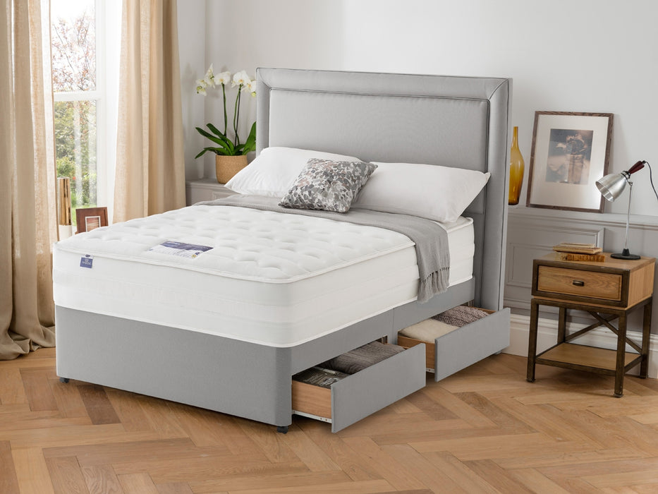 Silentnight 2000 Memory  3FT Divan Bed