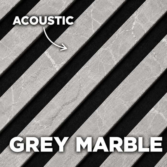 Premium Acoustic Wall Panels – Wooden Slatted Felt Back Panel 2400mm x 600mm x 17mm (1.44m²)