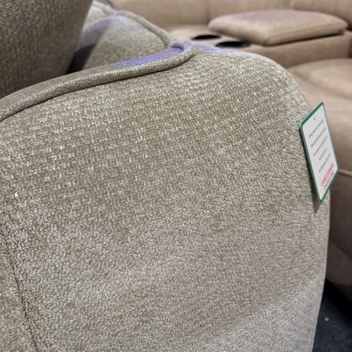 Pumpkin 3 Seater & 2 Seater in oatmeal fabric