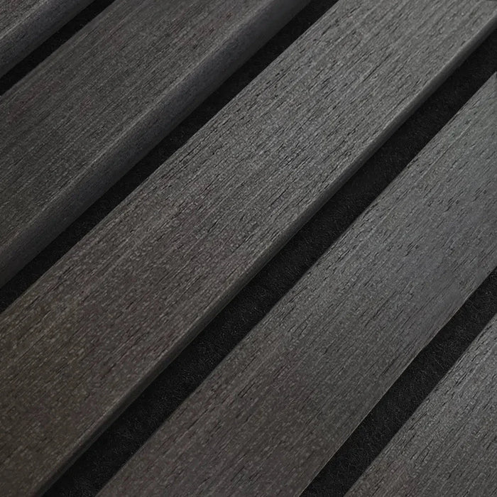 Acoustic Charcoal Premium wooden wall Panel 2400mm x 600mm