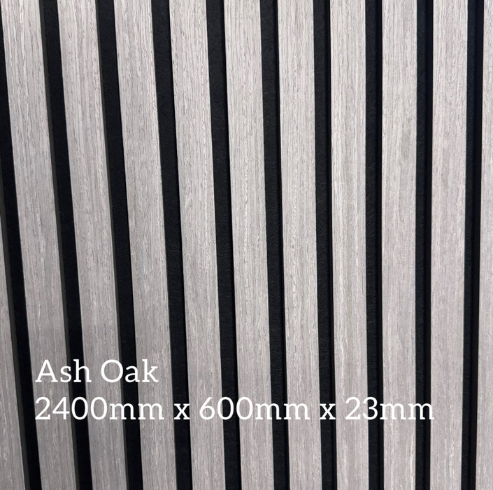 Slattherm™️ Acoustic Premium wooden wall Panels sample pack