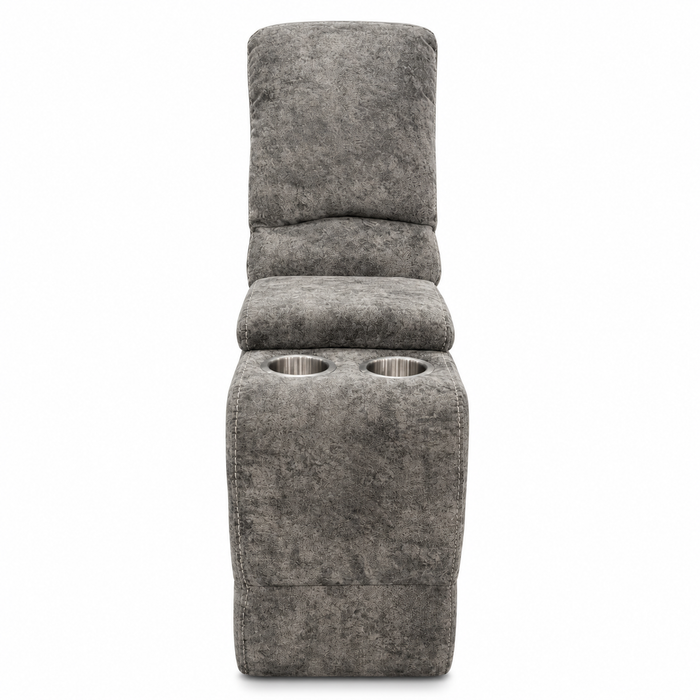 Infinity Modular collection Cup Console - Grey Fabric