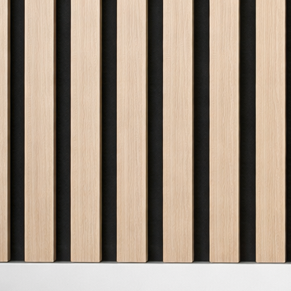 White Oak Acoustic Premium wooden wall Panel 2400mm x 600mm x 17mm