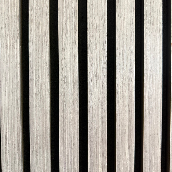 White Oak Acoustic Premium wooden wall Panel 2400mm x 600mm x 23mm
