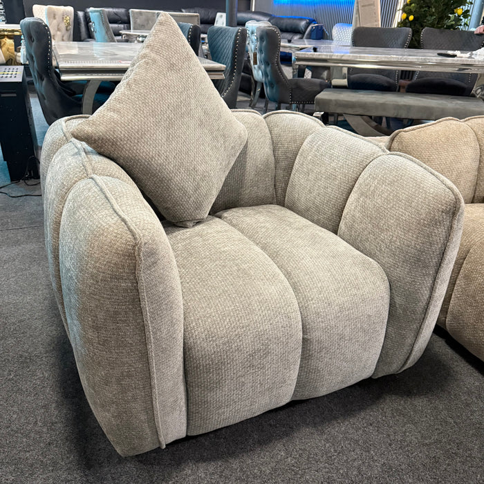 Pumpkin 1 Seater armchair in fabric