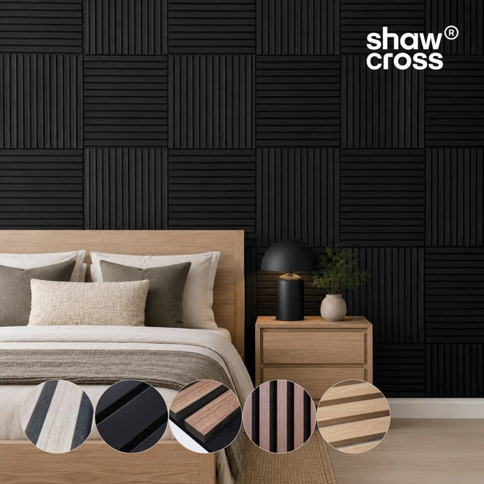 Acoustic Square wall Panel 600mm x 600mm  Pack of 4 - Choice of Colours