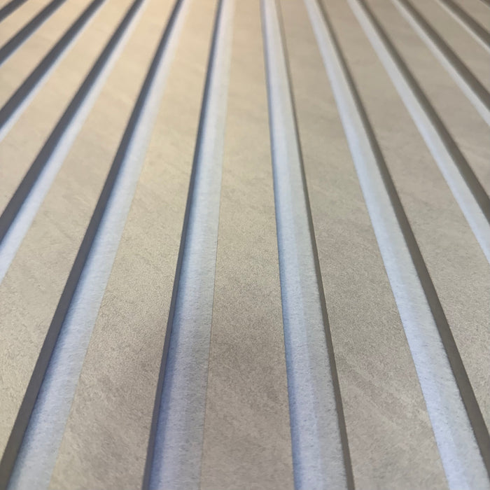 Sandstone Acoustic on white felt 3 Sided wooden wall Panel 2400mm x 600mm