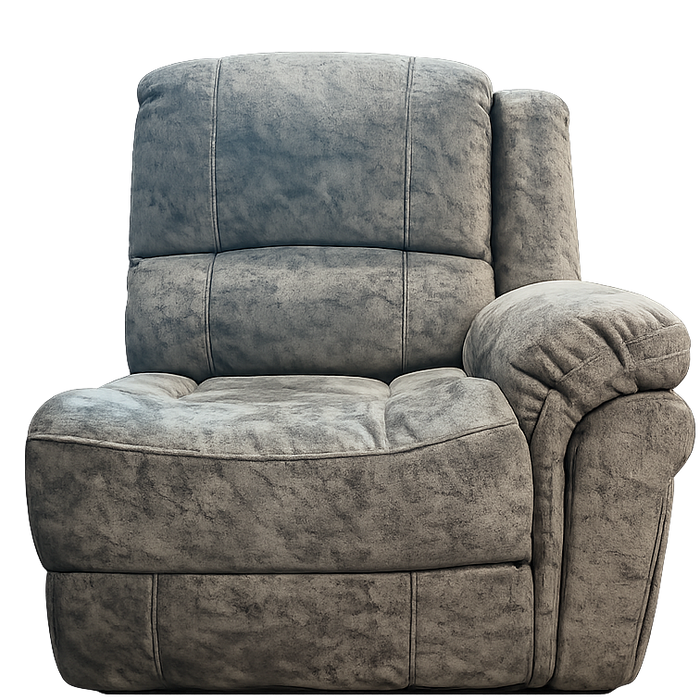 Infinity collection Right Hand electric recliner - Grey Fabric