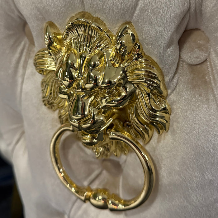 Louis Luxury 1.8m Cream marble with Victoria dining chairs and bench