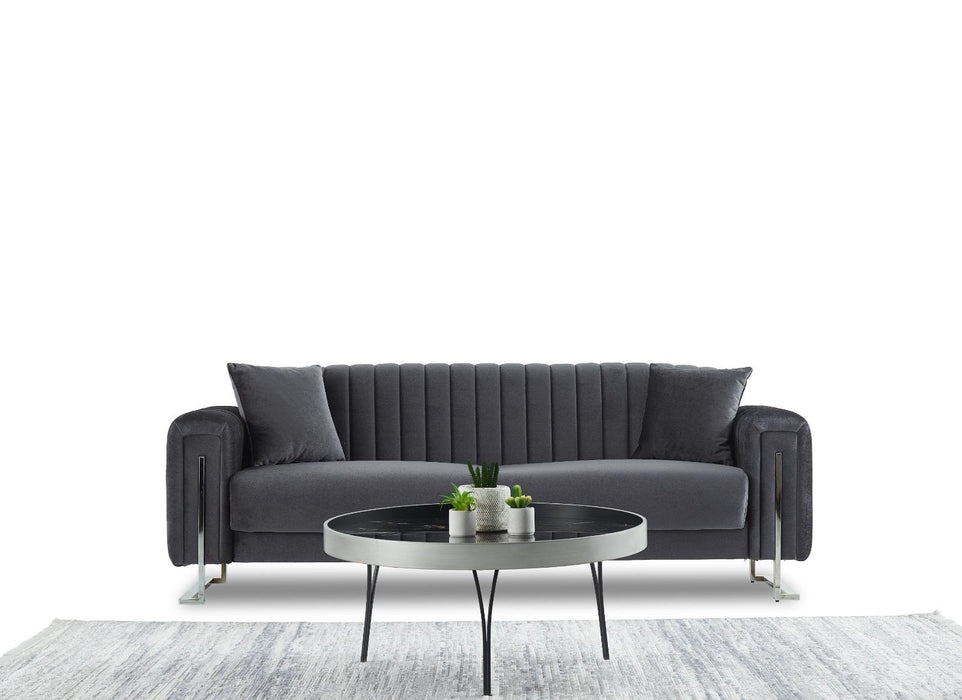 Aurora 3&2 plush velvet sofa bed set