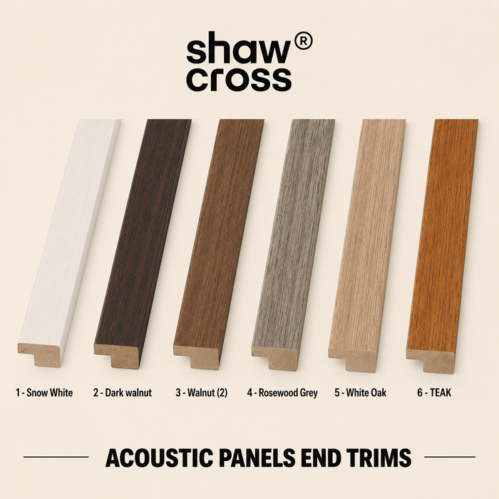 X1 Acoustic panel end trim 2400mm