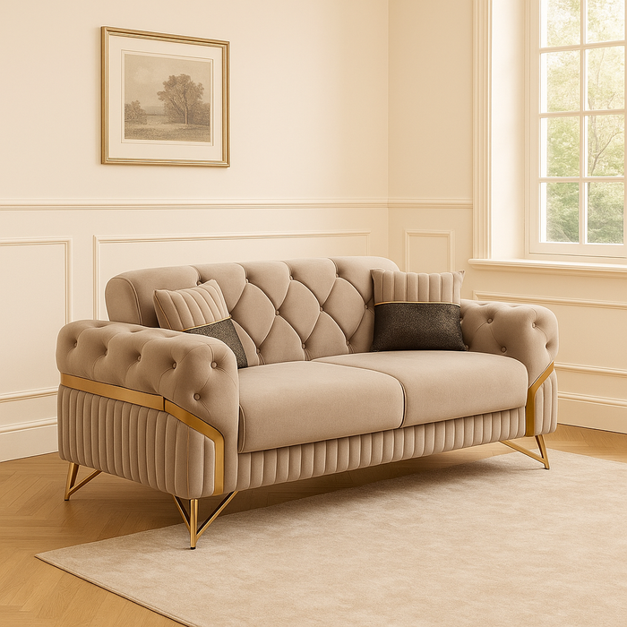 Marbella 3&2 Seater fabric sofa/sofa bed-Various Colours