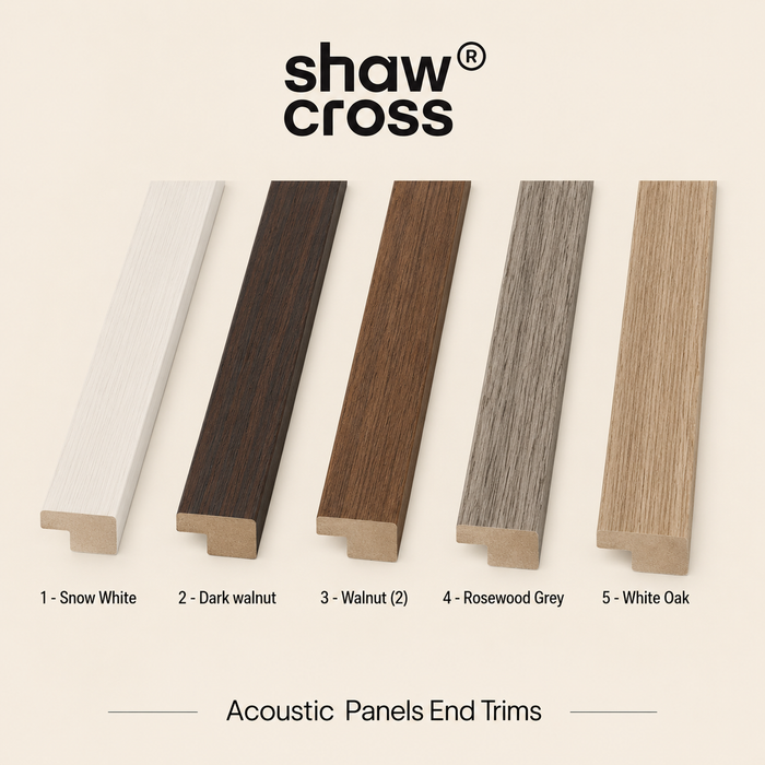 X1 Acoustic panel end trim 2400mm