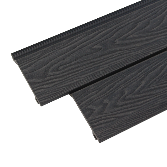 Wall Panel Cladding 87E - Black - Outdoor - 290cm x 13.5cm