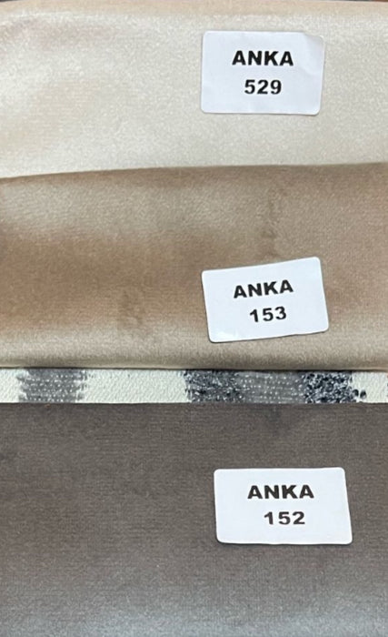 Luxury Calcutta 2&2 in plush velvet sofa set