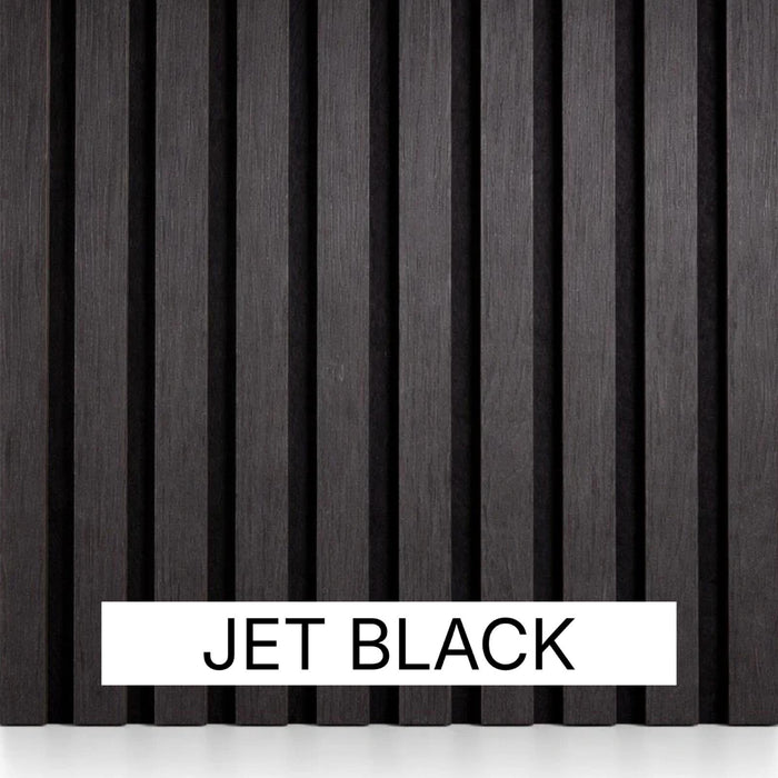 Premium Acoustic Wall Panels – Wooden Slatted Felt Back Panel 2400mm x 600mm (1.44m²)