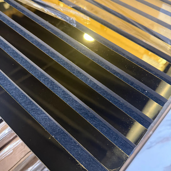 Premium Acoustic Wall Panels – Wooden Slatted Felt Back Panel 2400mm x 600mm (1.44m²)