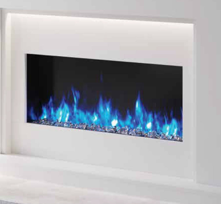 Media wall electric fire 890mm L.E.D