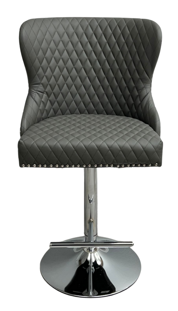 Barstools Velvet & Knocker Back Bar Stools Shawcross Furniture