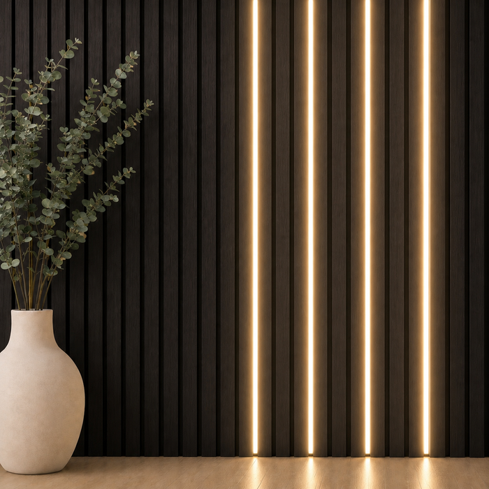 4 strip Multi coloured Flexible Acoustic panel L.E.D lights |4 Strips included 2.4m Remote controlled