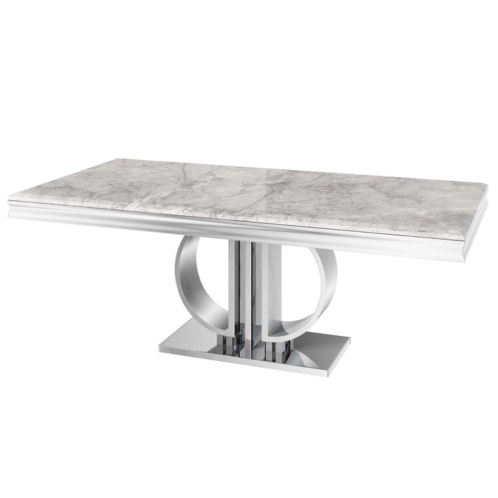 2m Donatello Marble Dining Table - 200 cm