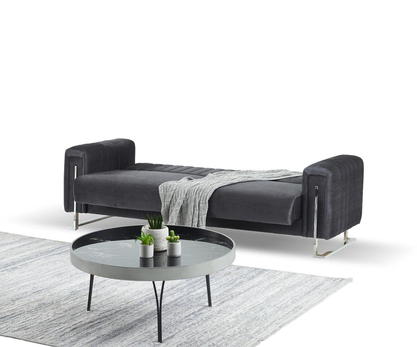 Aurora 3&2 plush velvet sofa bed set