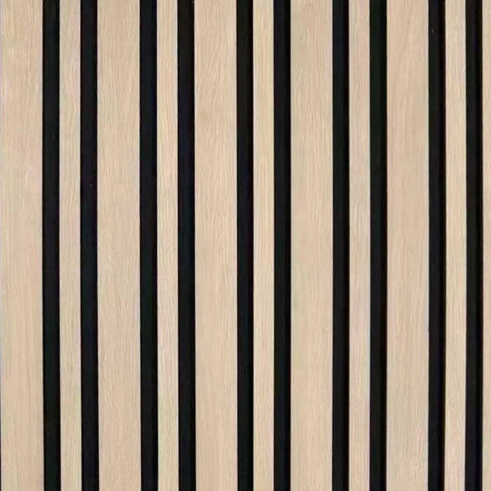 Multi width Natural Oak Acoustic wall panel 2400mm x 600mm