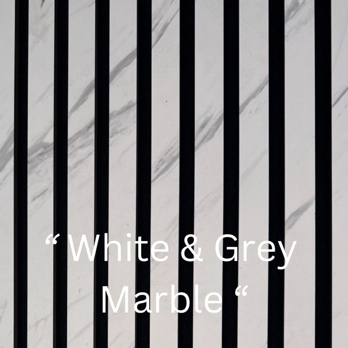 Acoustic Premium slatted wooden felt back wall Panels 2400mm x 600mm