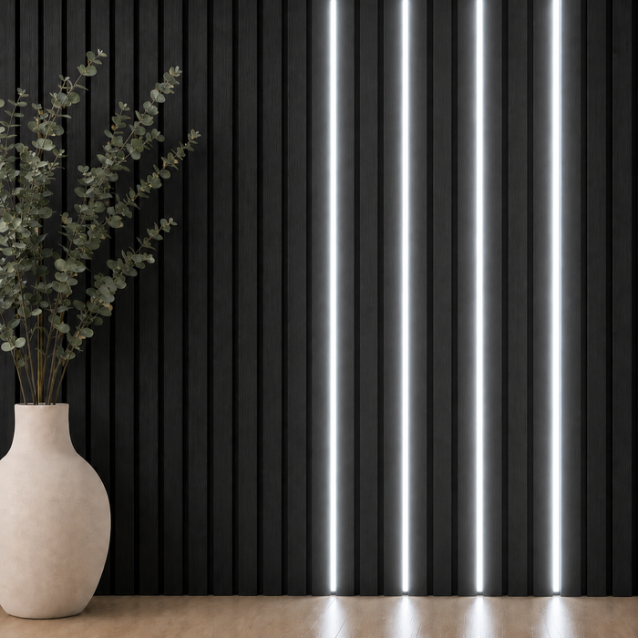 4 strip Multi coloured Flexible Acoustic panel L.E.D lights |4 Strips included 2.4m Remote controlled