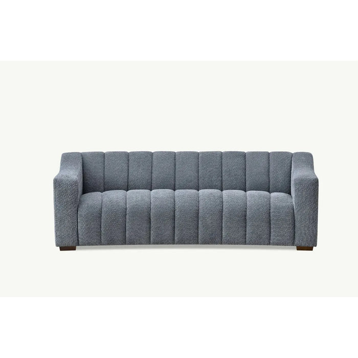 Astoria 3 Seater Boucle Fabric Sofa in Iron Grey