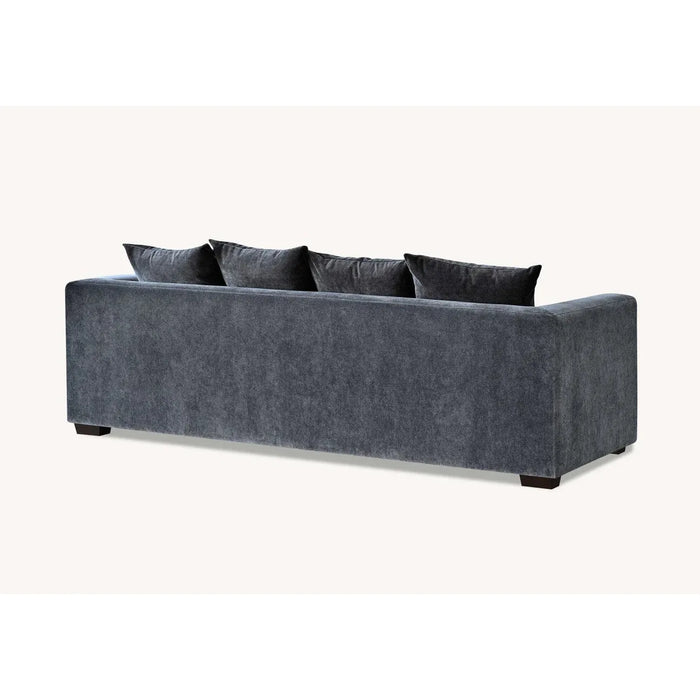 Gramercy 3 Seater Sofa in Steel Velvet