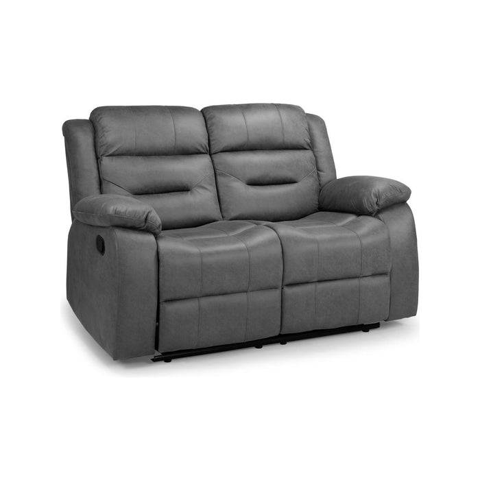 Montana 3 and 2 Seater Recliner Sofa Set in Grey