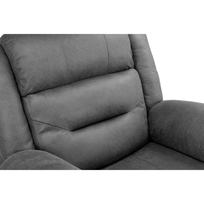Montana 2 Seater Recliner Sofa in Grey