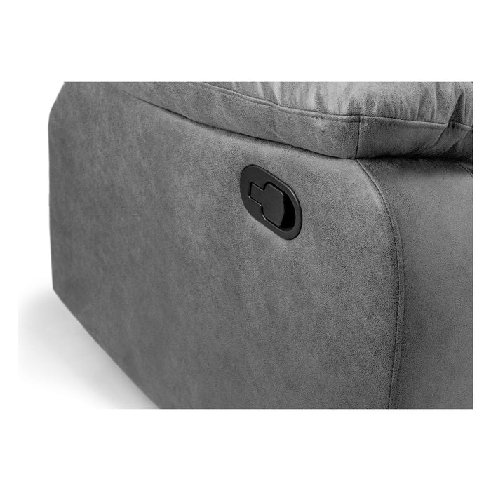 Montana 2 Seater Recliner Sofa in Grey