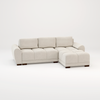 Azzuro sofa bed Cream or Grey corner sofa bed