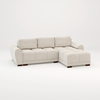 Azzuro sofa bed Cream or Grey corner sofa bed