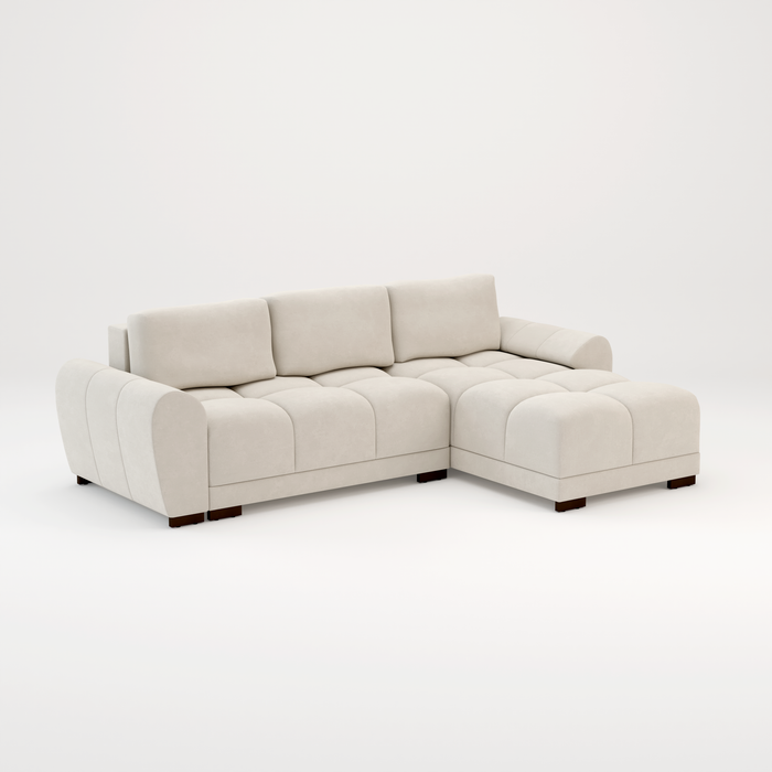 Azzuro sofa bed Cream or Grey corner sofa bed