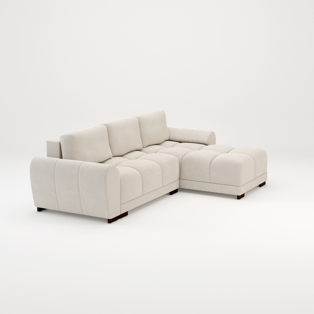 Azzuro sofa bed Cream or Grey corner sofa bed