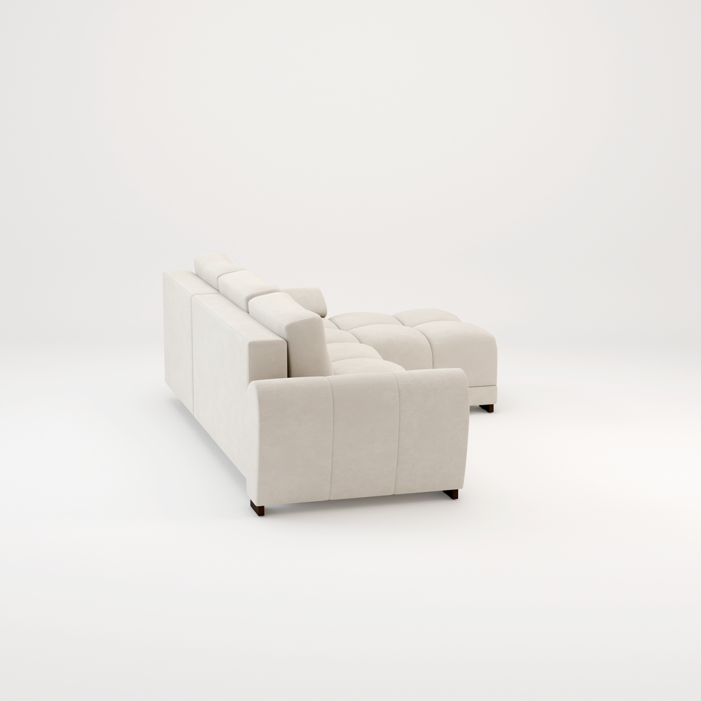 Azzuro sofa bed Cream or Grey corner sofa bed