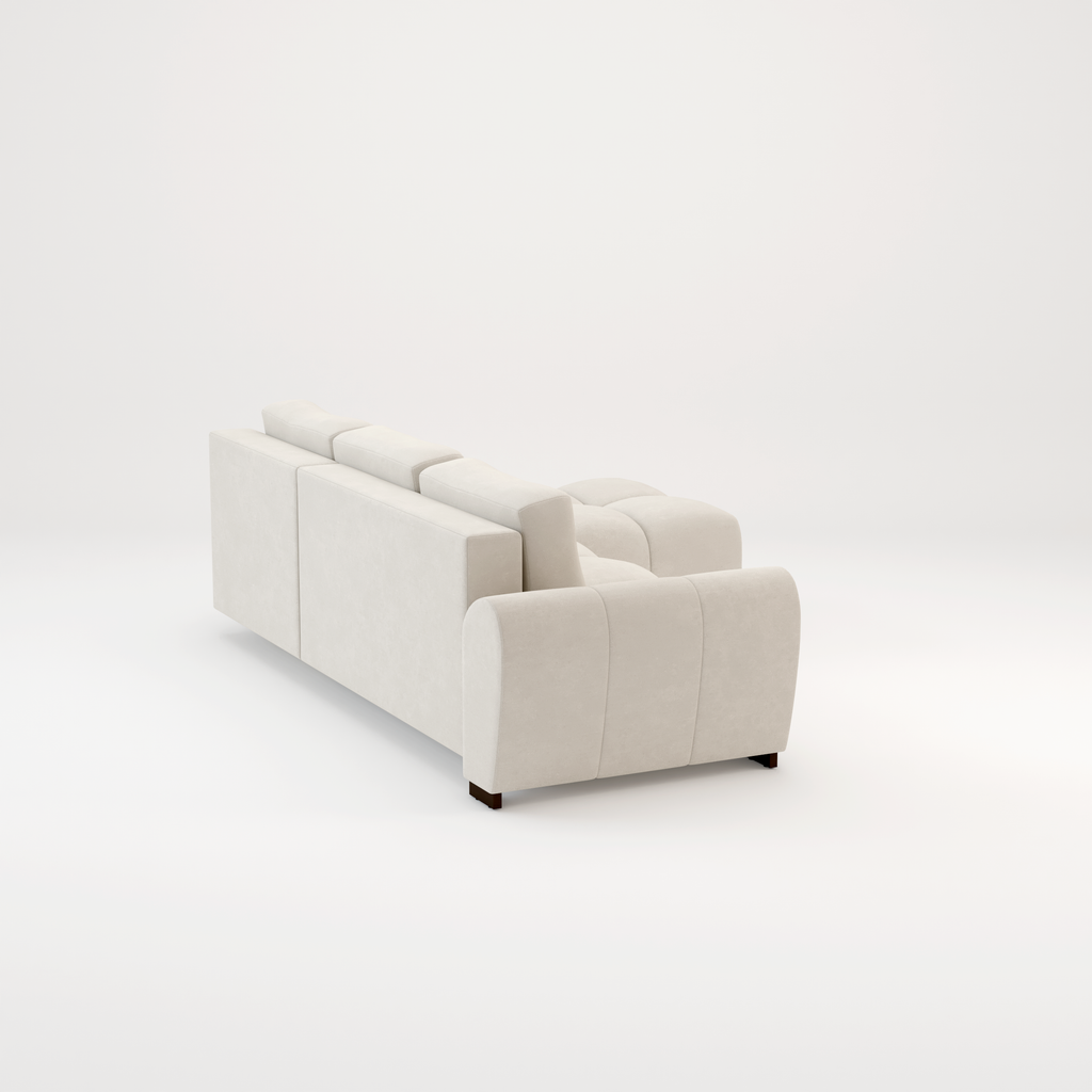 Azzuro sofa bed Cream or Grey corner sofa bed