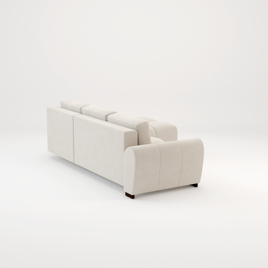 Azzuro sofa bed Cream or Grey corner sofa bed