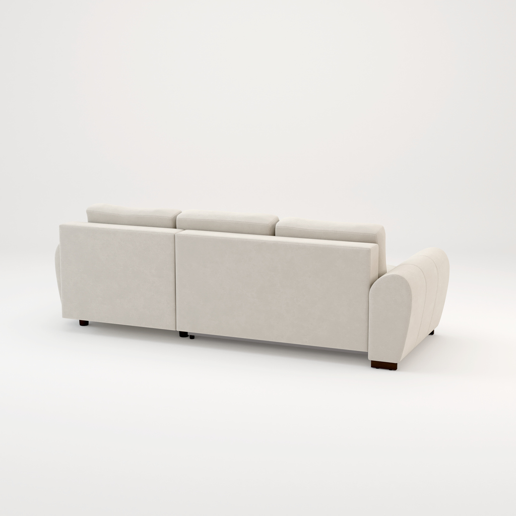 Azzuro sofa bed Cream or Grey corner sofa bed